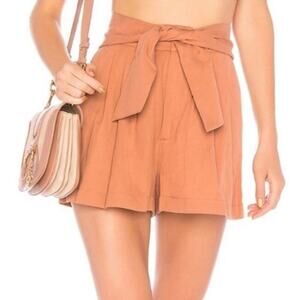 Ulla Johnson Martim Shorts in Clay Size 4